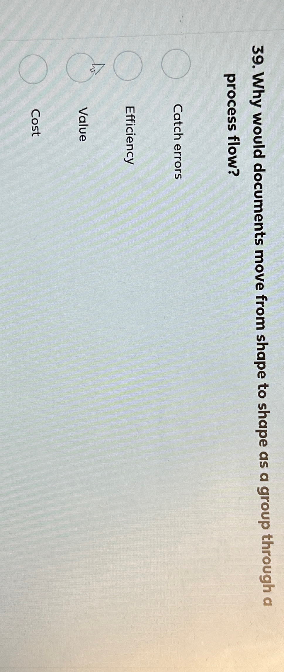  Why would documents move from shape to shape as a group