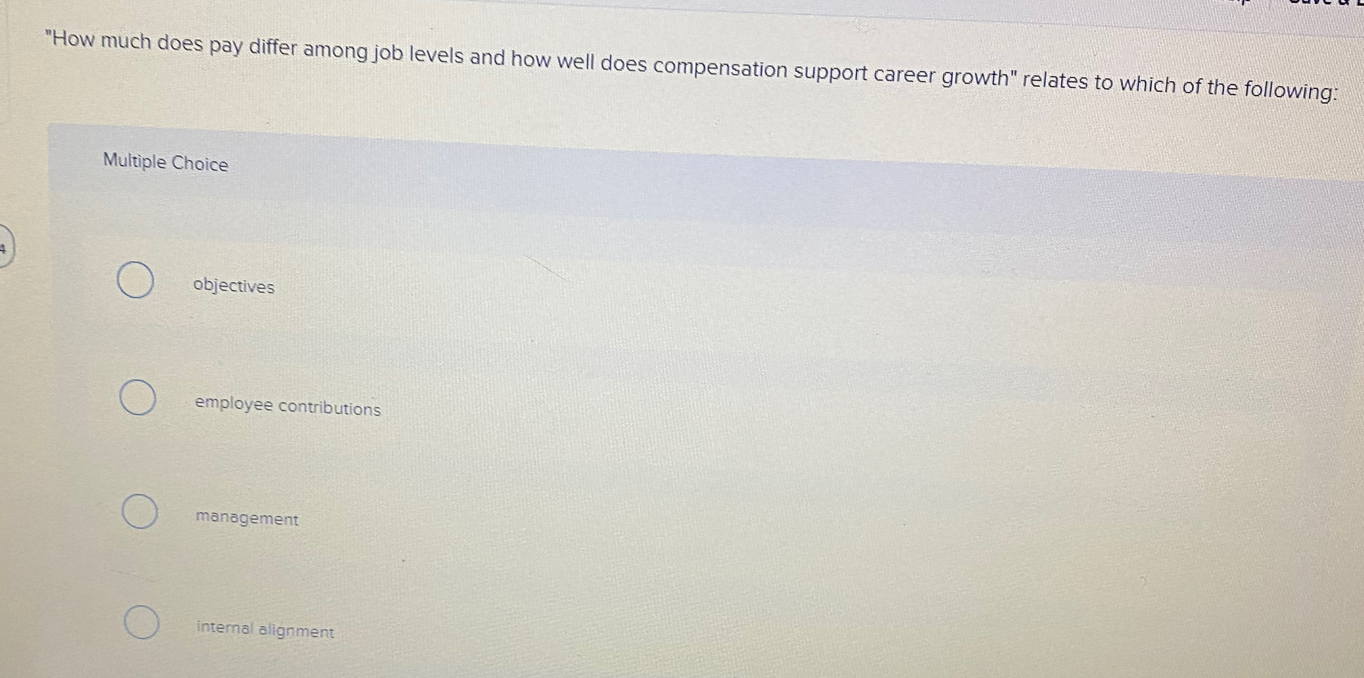  "How much does pay differ among job levels and how well