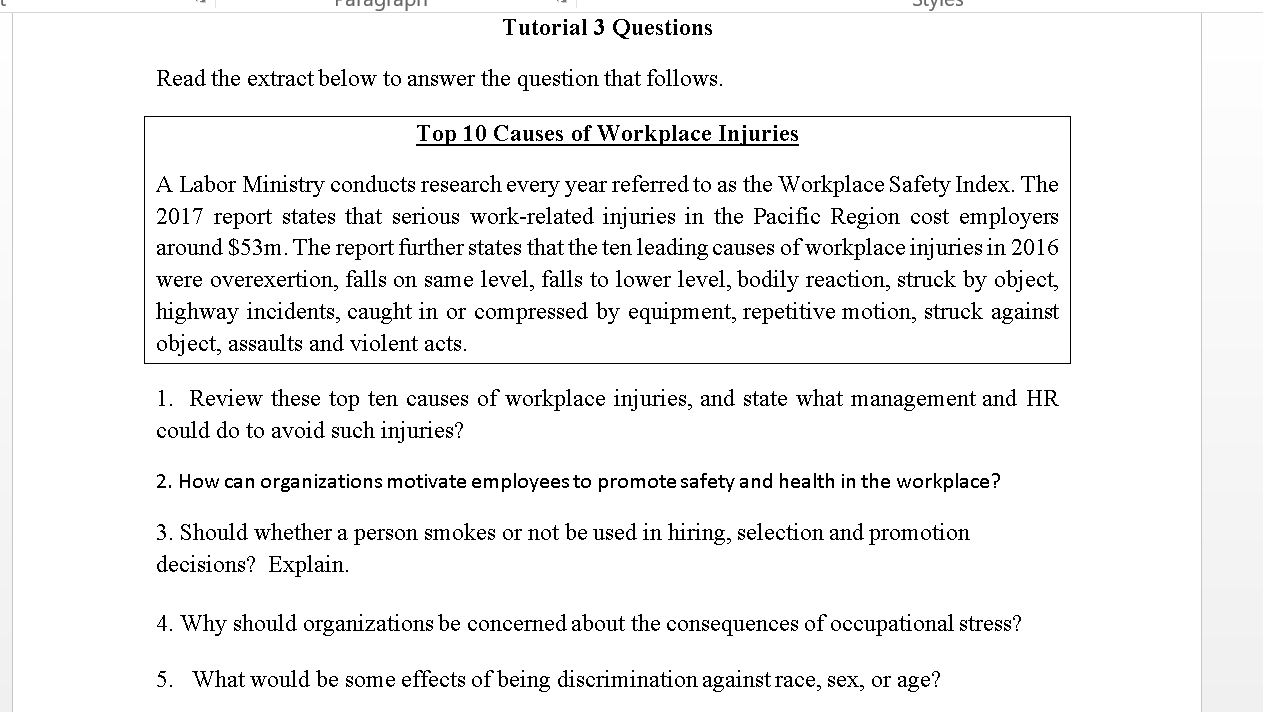  Read the extract below to answer the question that follows. Top