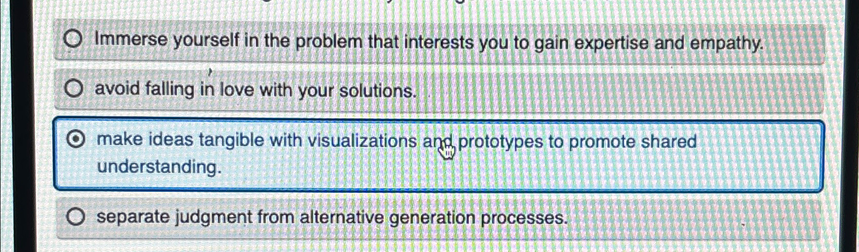  Immerse yourself in the problem that interests you to gain expertise