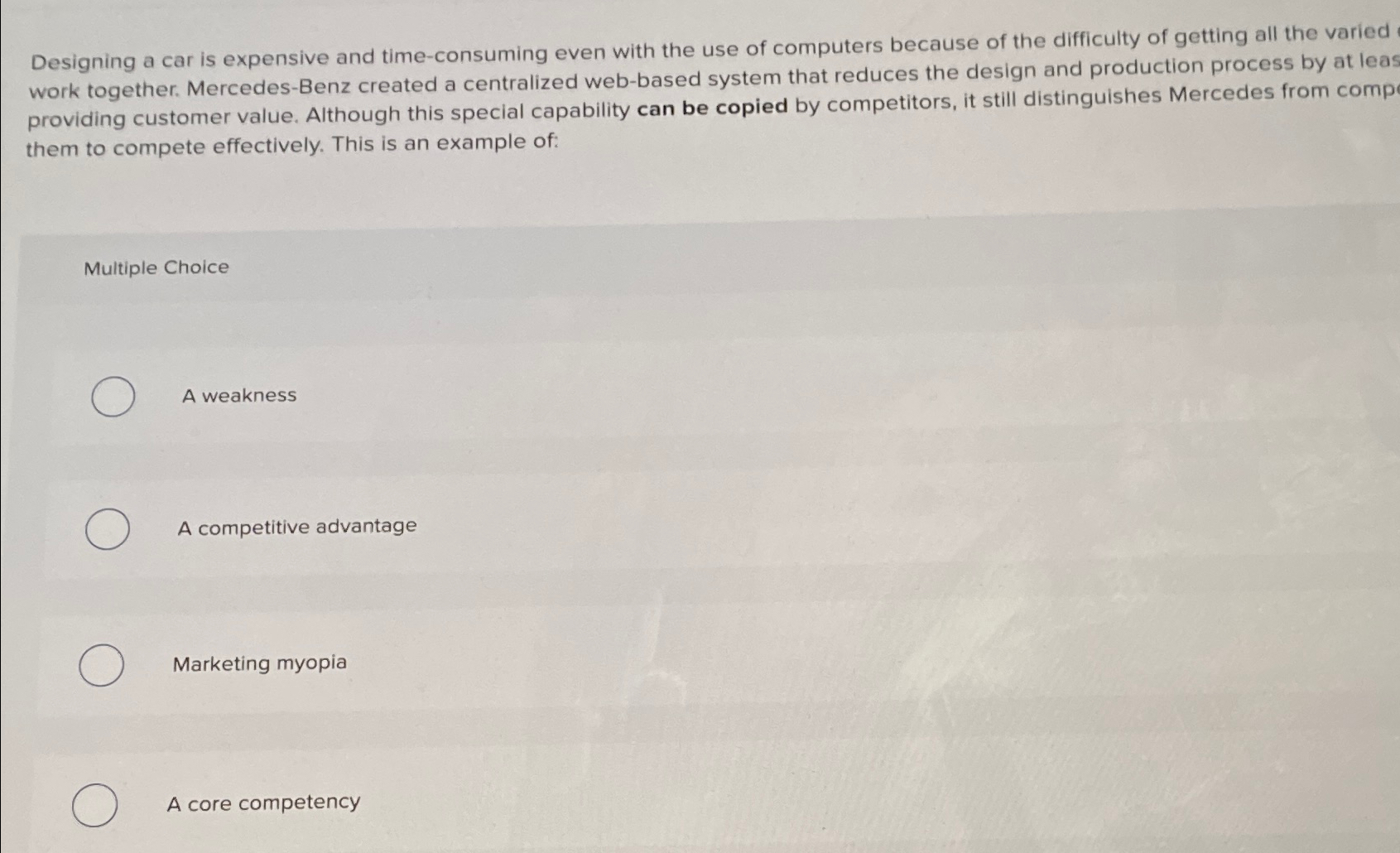  Designing a car is expensive and time-consuming even with the use