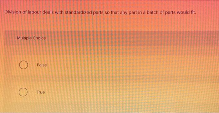 to be perceived as better than the competition. Multuple Choice False True