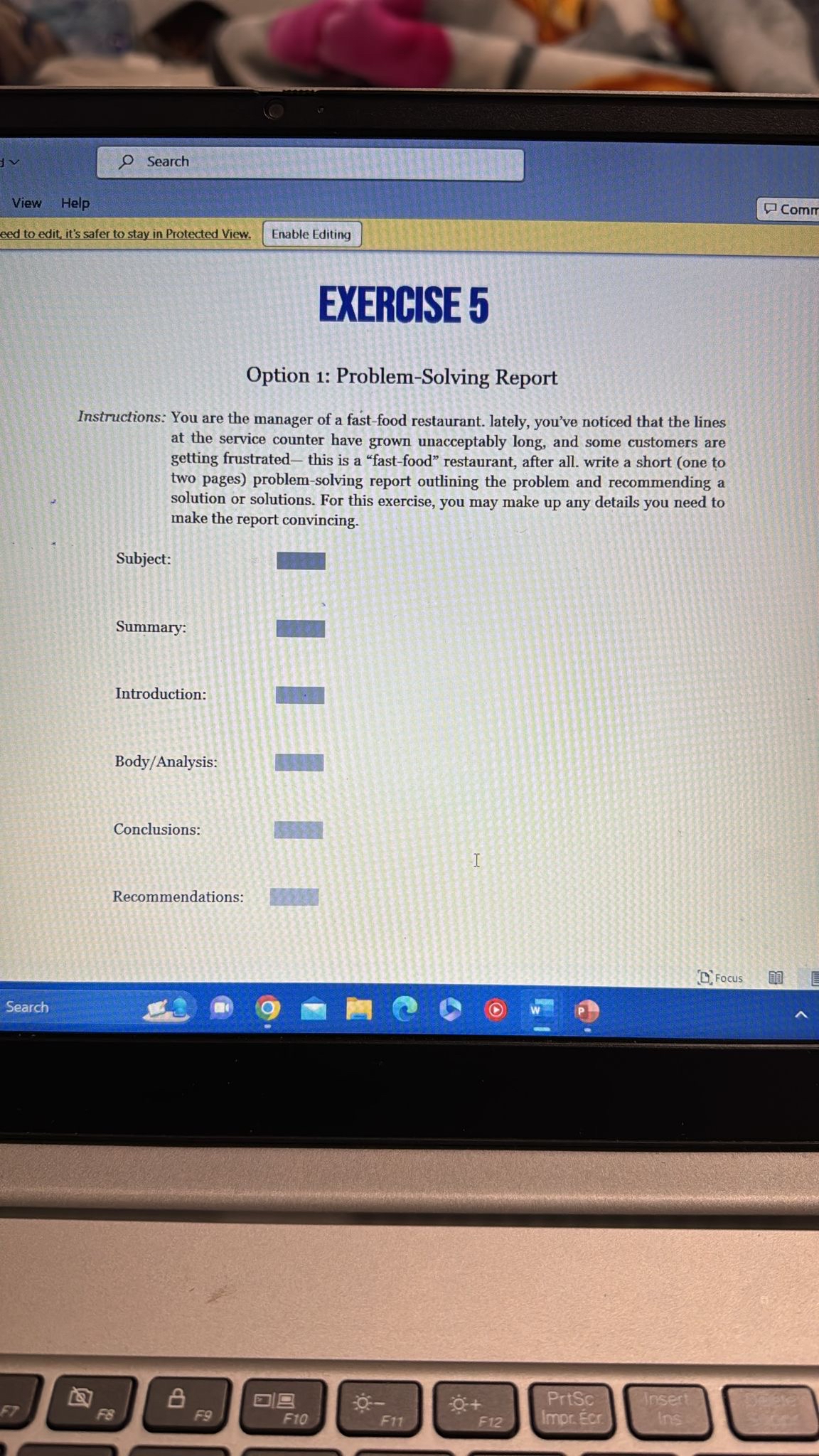  Search View Help Comr eed to edit, it's safer to stay