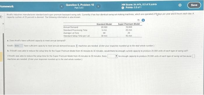  please help, just on part b.!!! I will upvote!! Knott's Industries