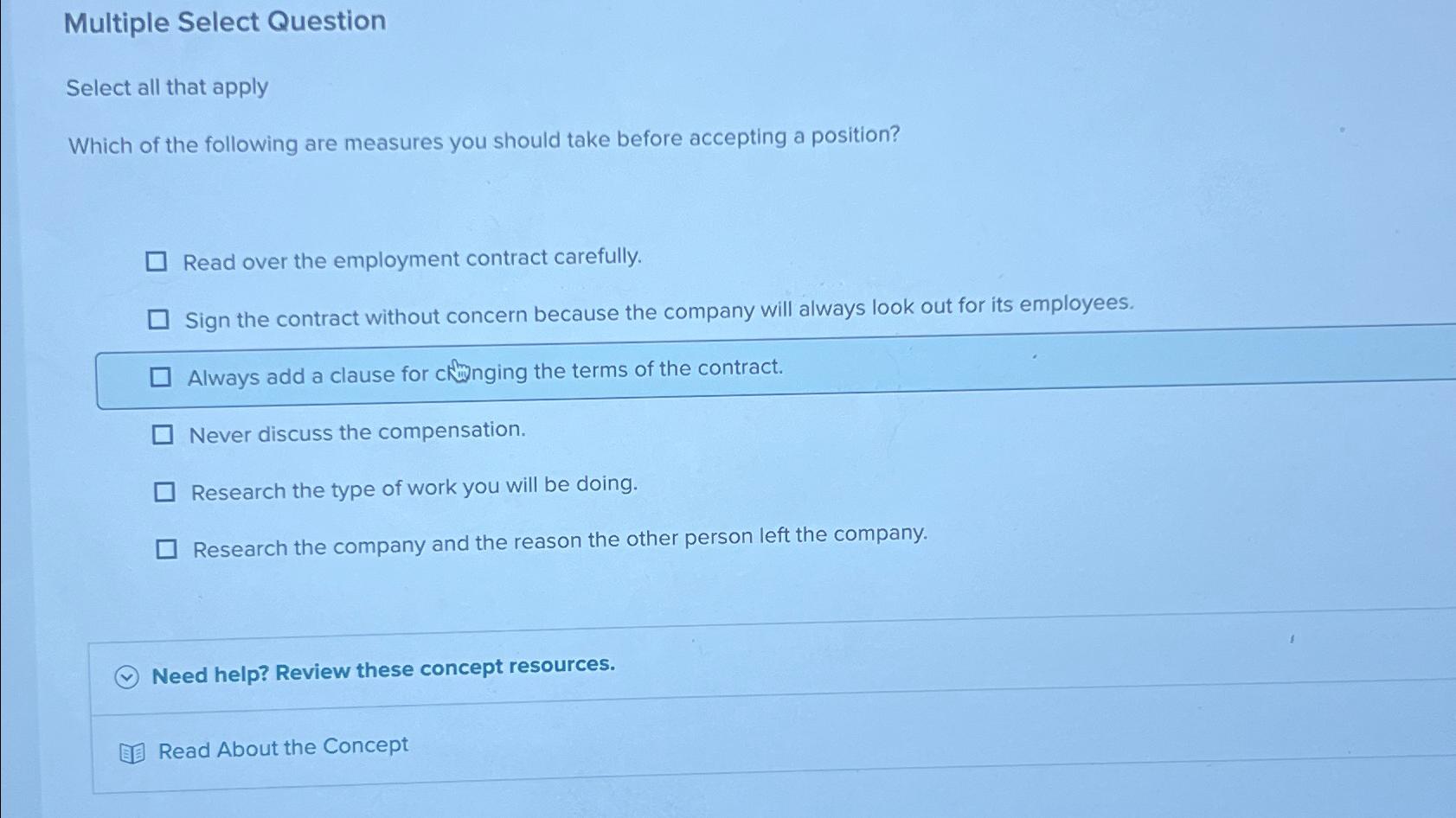  Multiple Select Question Select all that apply Which of the following