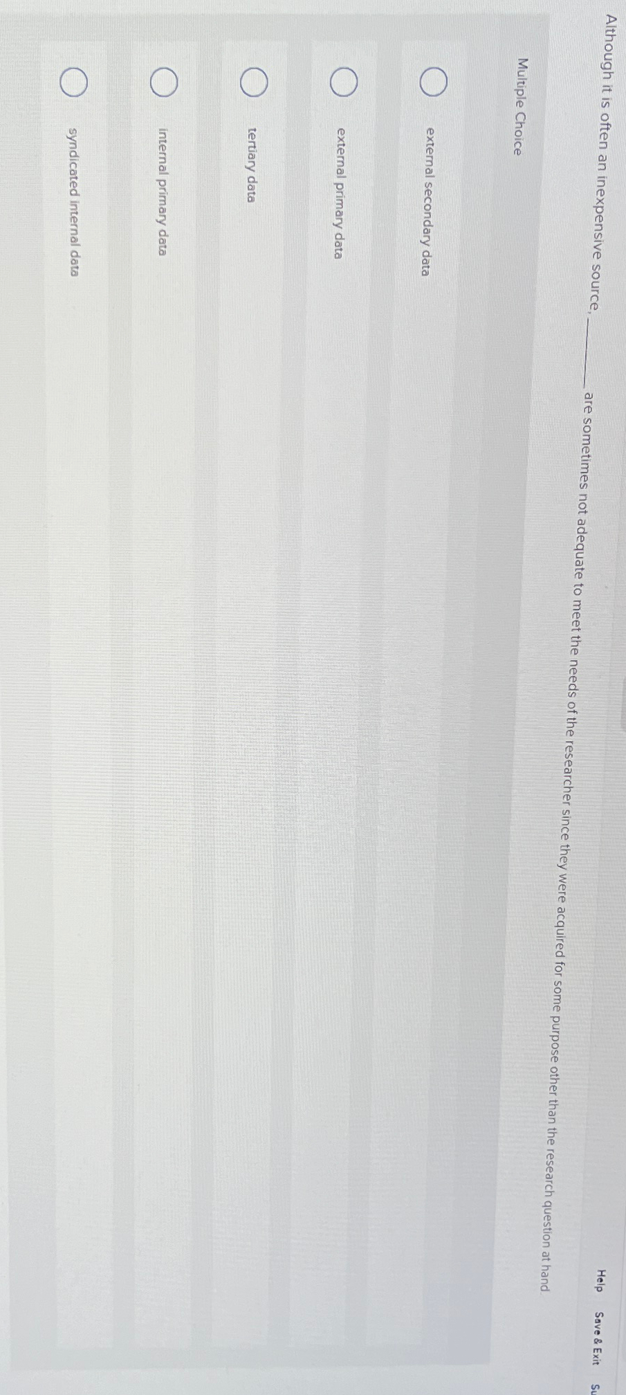  Although it is often an inexpensive source are sometimes not adequate