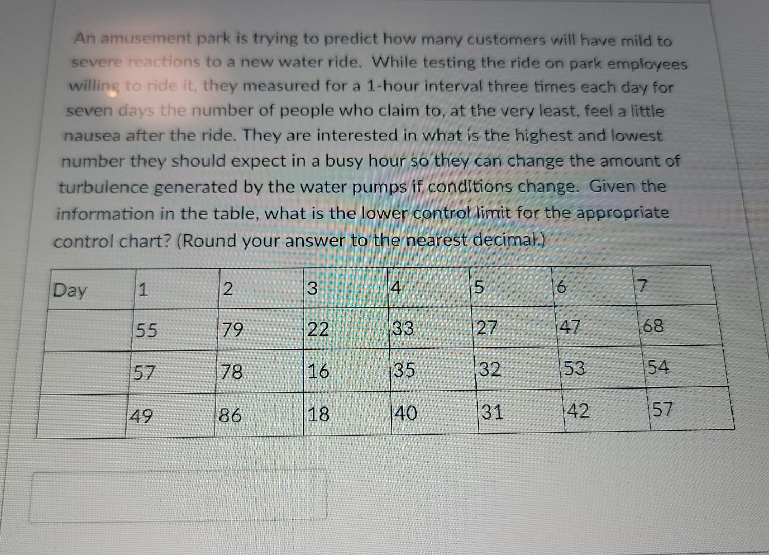 Operations Management help needed. please check your work, provide explanation if possible.