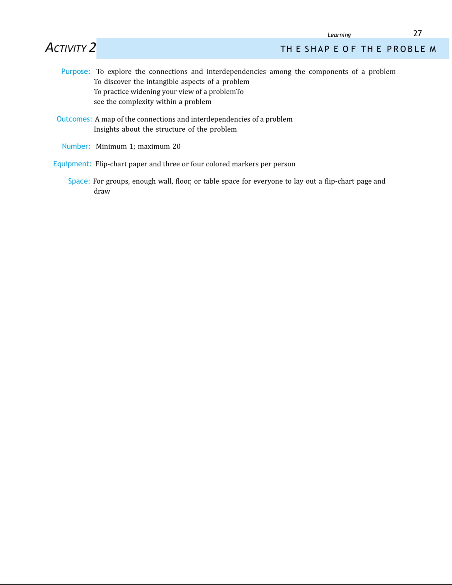  ActiVITY 2 Purpose: To explore the connections and interdependencies among the