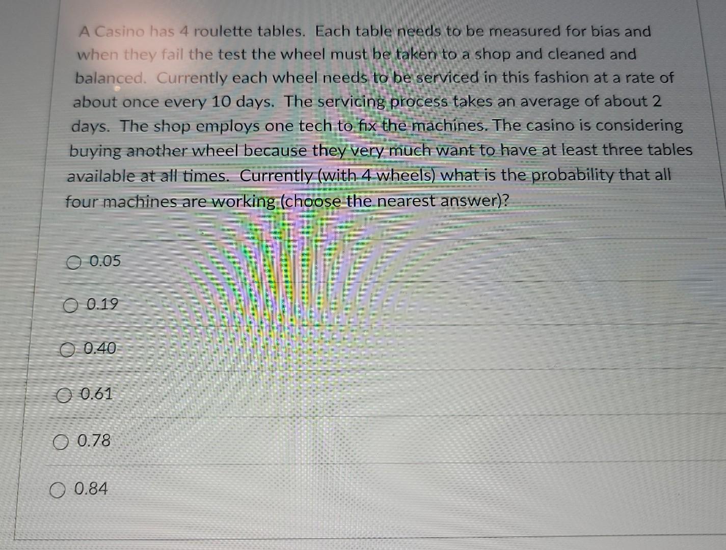 Operations Management help needed. please check your work, provide explanation if possible.