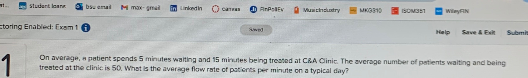  student loans bsu email M max-gmail Linkedin canvas FinPollev Musicindustry MKG310