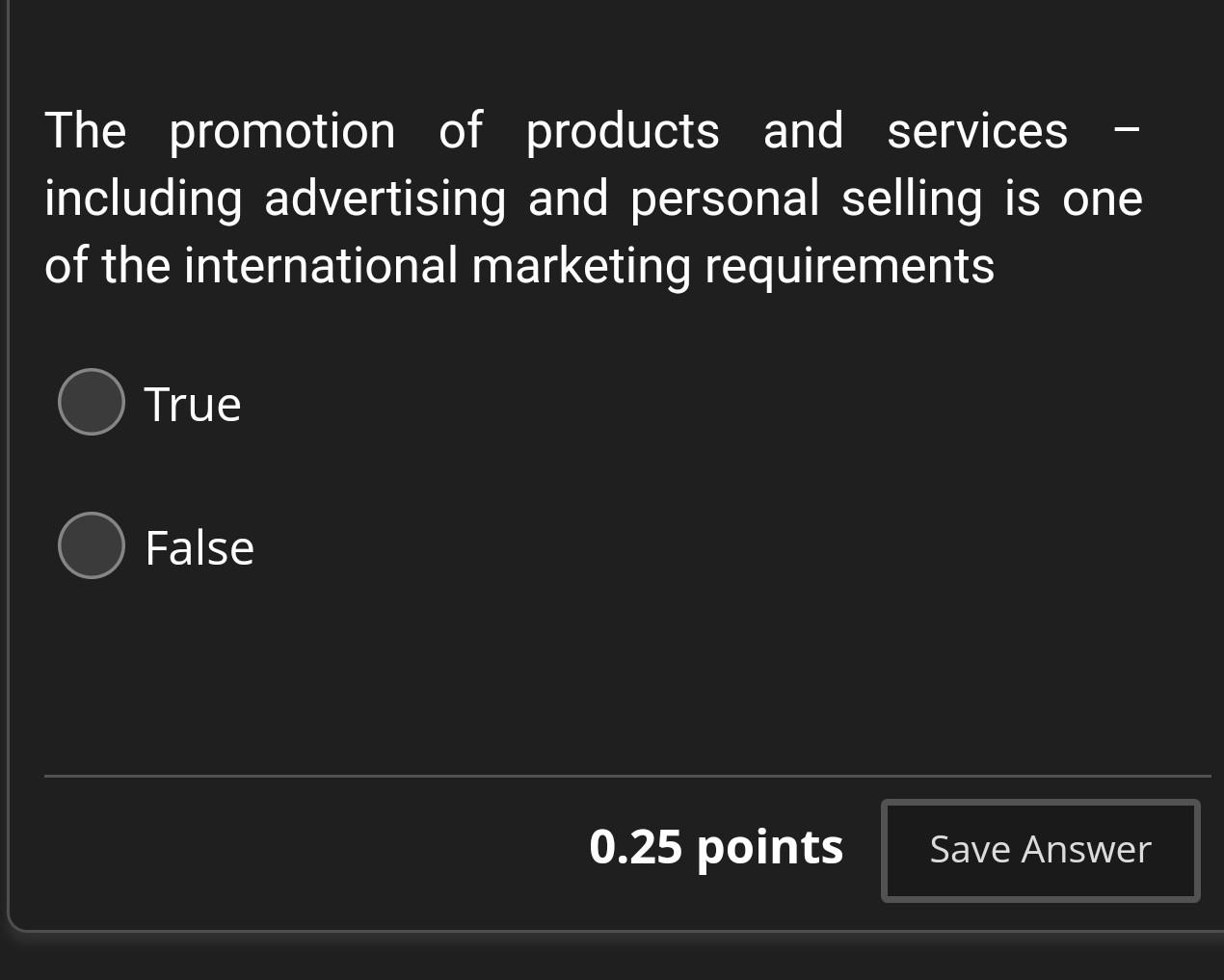 distinct components which are: A. Goal, program, and advertising B. Goal, program,