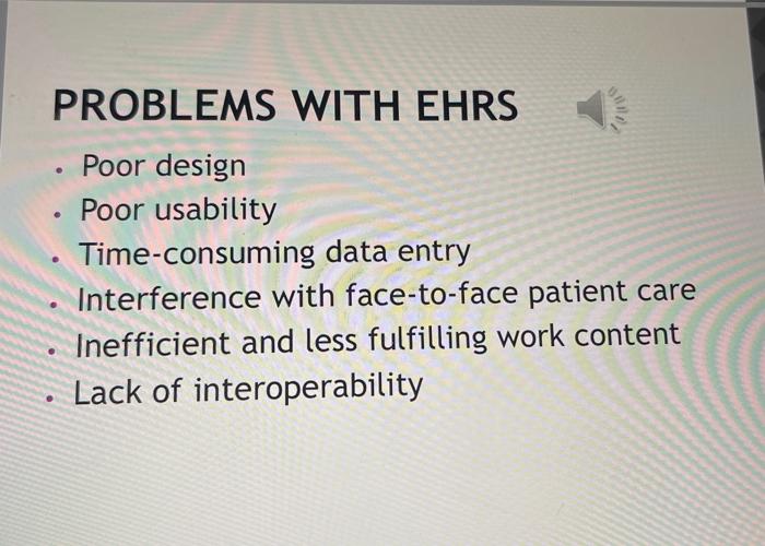 do you think is limiting in telemedicine/telehealth? Based on feedback from users
