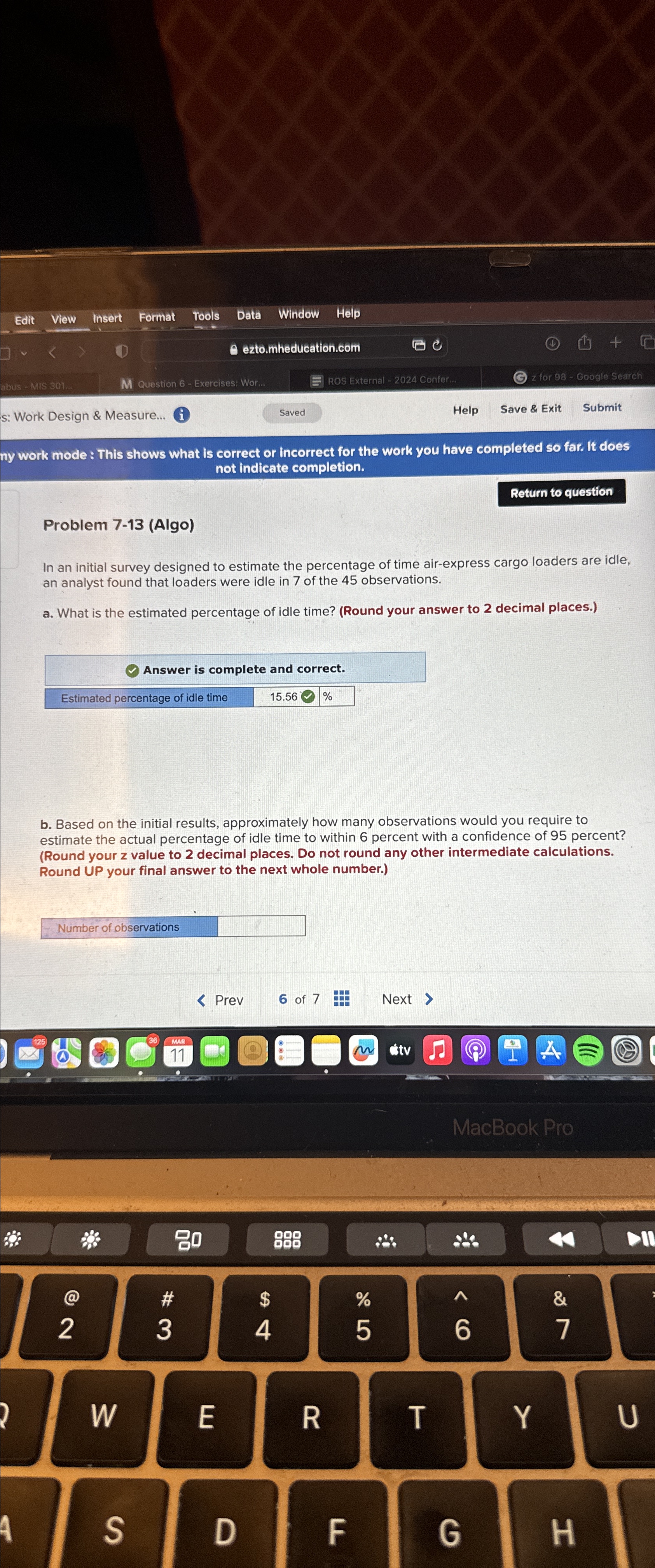  s: Work Design & Measure... (i) Saved Help Save & Exit