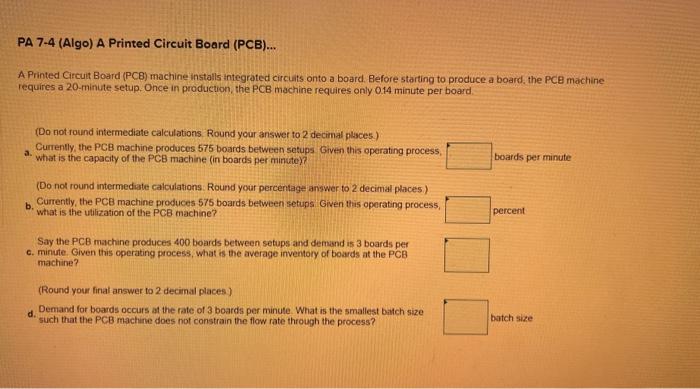  A Printed Circuit Board (PCB) machine installs integrated circuits onto a