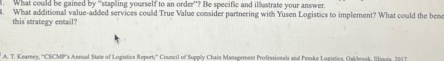 What could be gained by "stapling yourself to an order"? Be specific