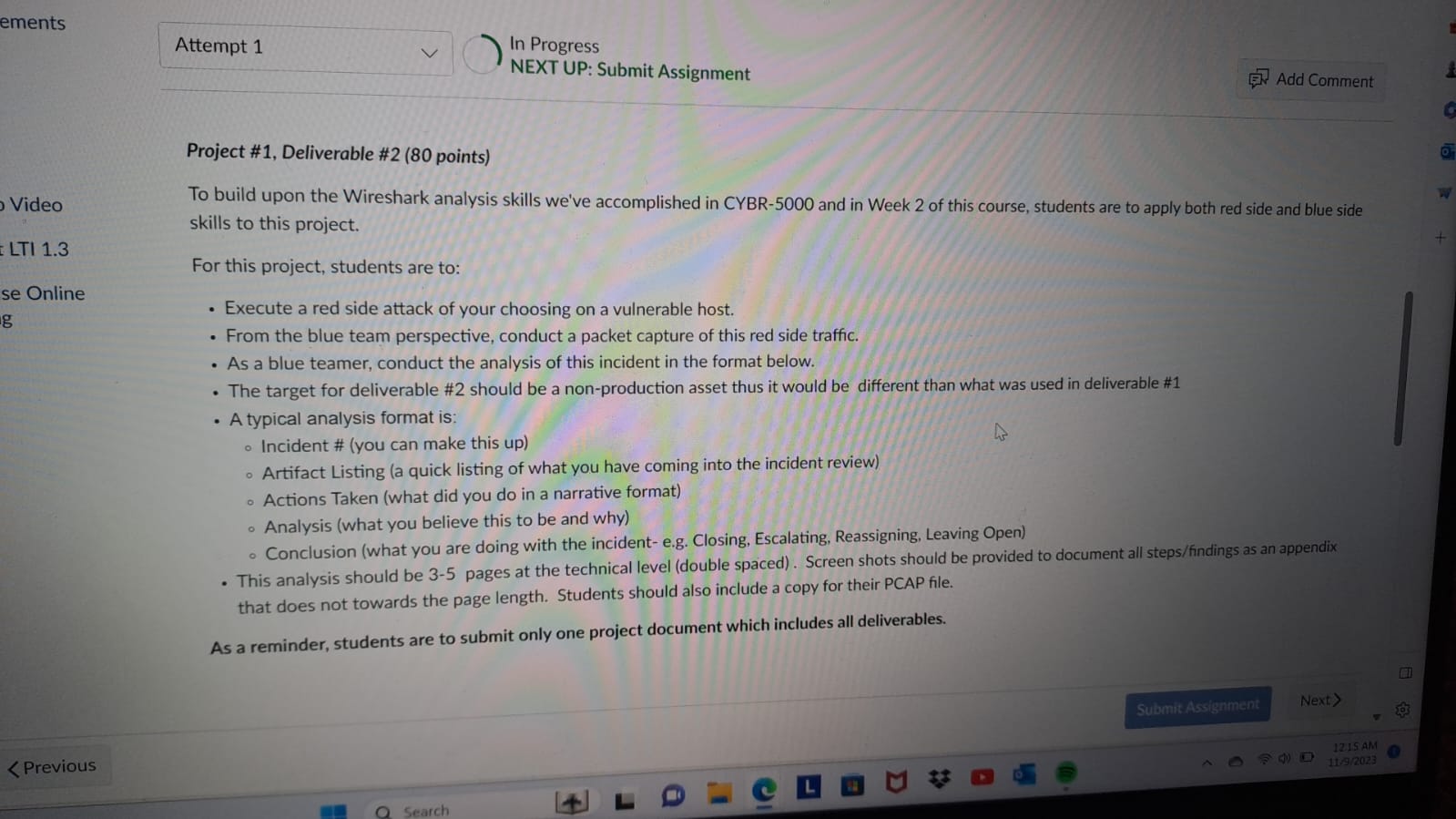 i needs answer Project \#1, Deliverable \#2 (80 points) To build upon