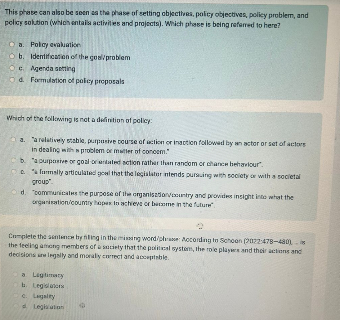 1.This phase can also be seen as the phase of setting