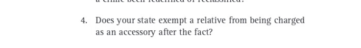  Does your state exempt a relative from being charged as an