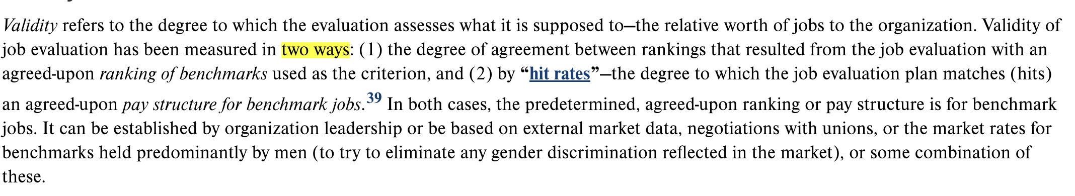  Validity refers to the degree to which the evaluation assesses what
