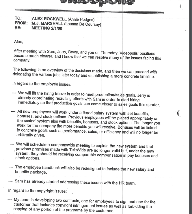  Write a summary for what would be the BEST COURSE OF