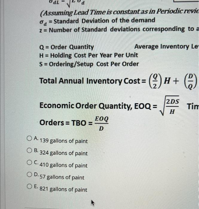 conbinously monitors the inventory ot al the paint located at each of