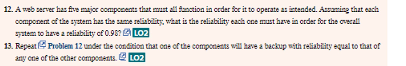  A web server has five major components that must all function