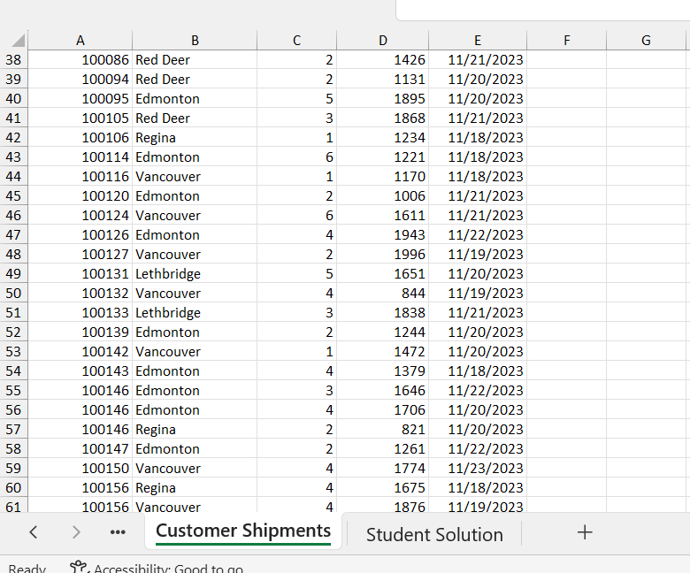 you have to plan the loads to meet the customer required delivery