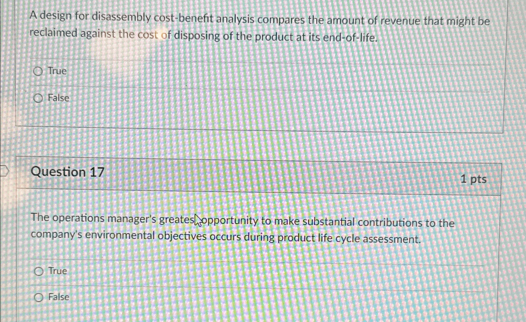  A design for disassembly cost-benefit analysis compares the amount of revenue