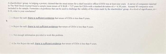  A shareholders" group, in lod ging a protest, claimed that the