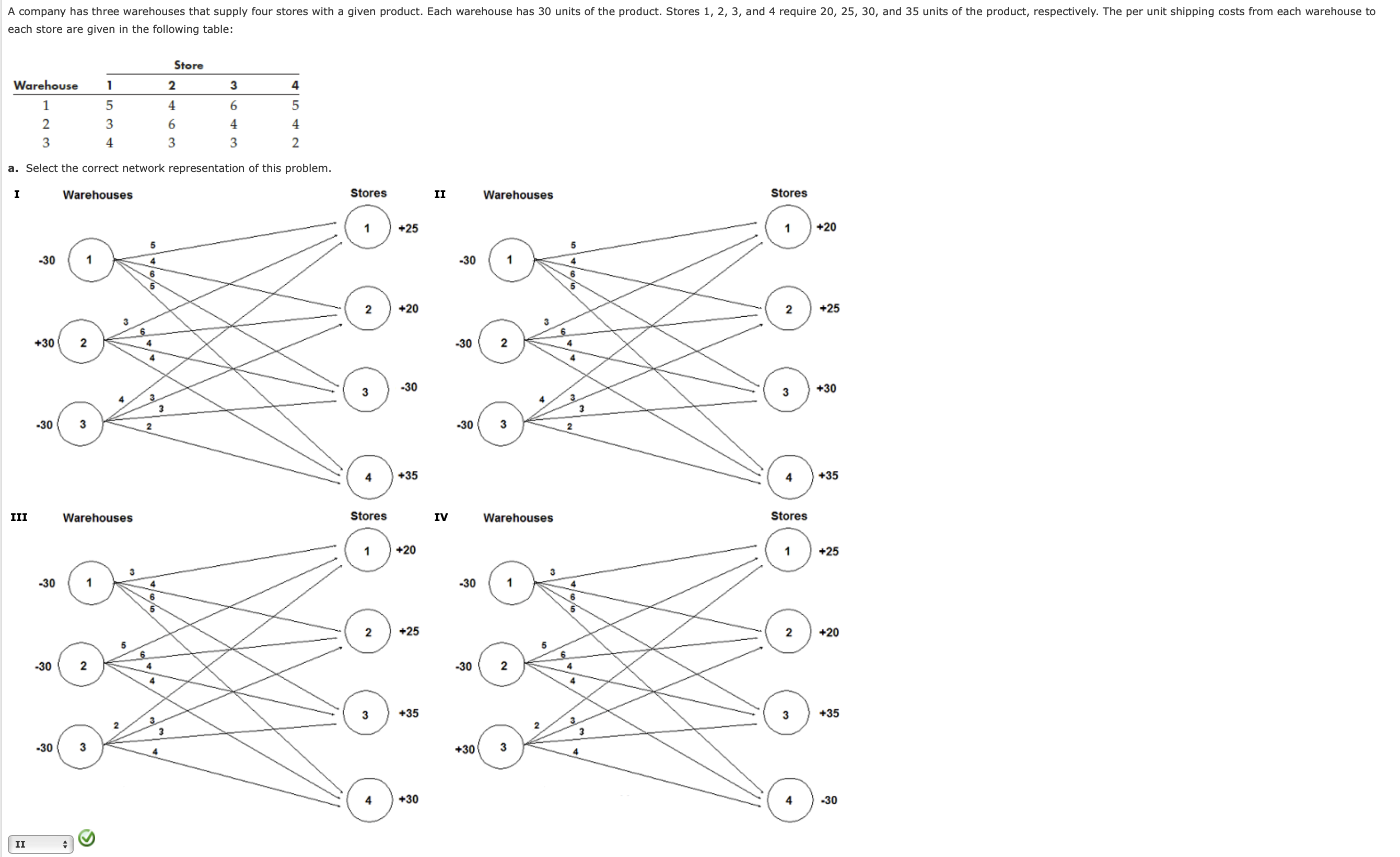  c. Solve the problem using Solver. What is the least expensive