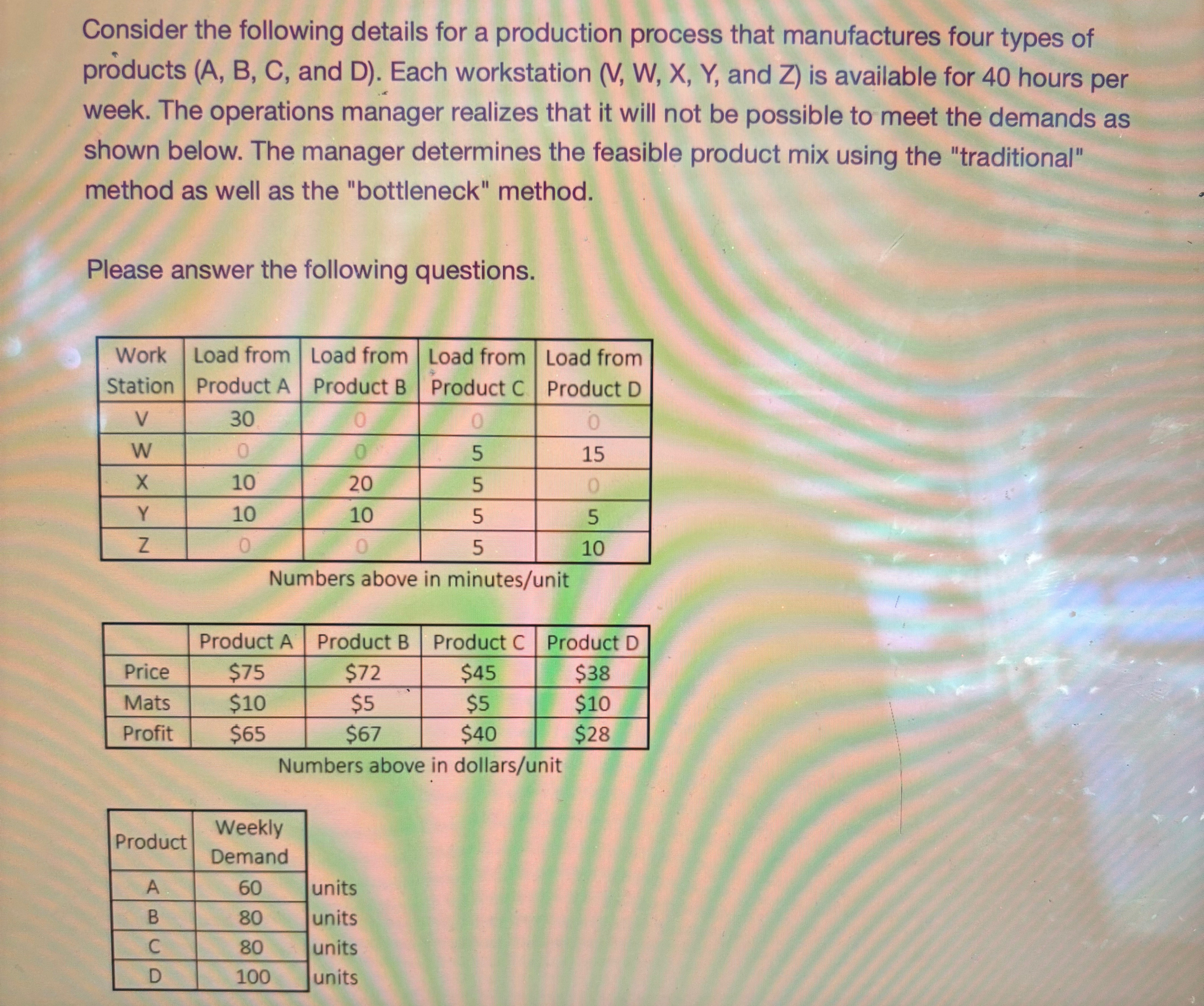  1.Based on your calculations, how much more weekly profit (in $)