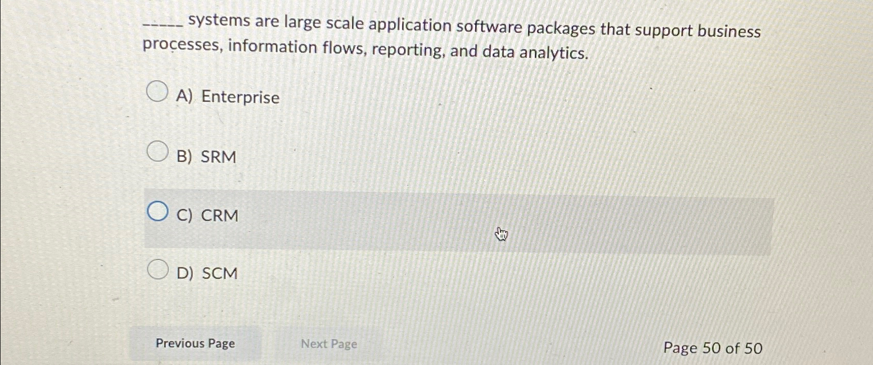  systems are large scale application software packages that support business proesses,