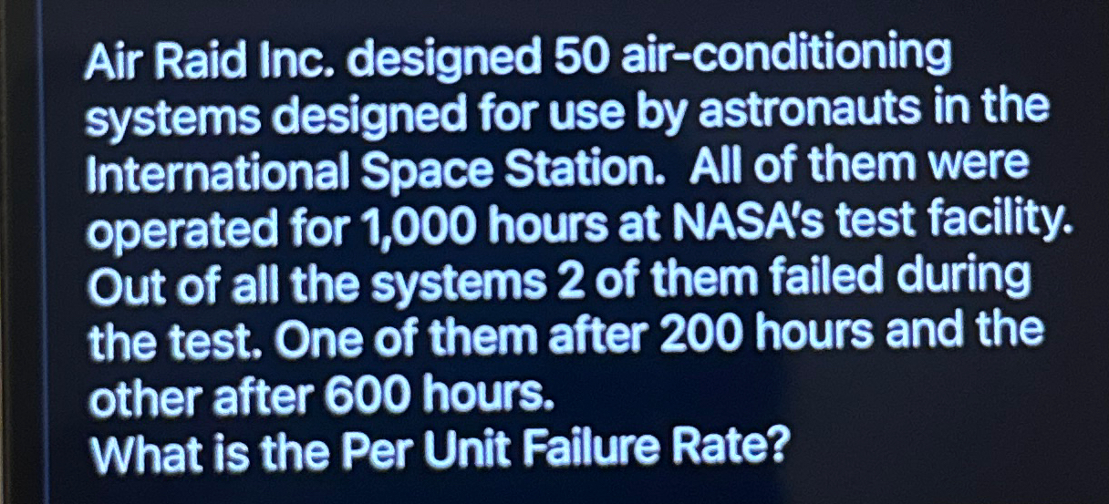  Air Raid Inc. designed 50 air-conditioning systems designed for use by