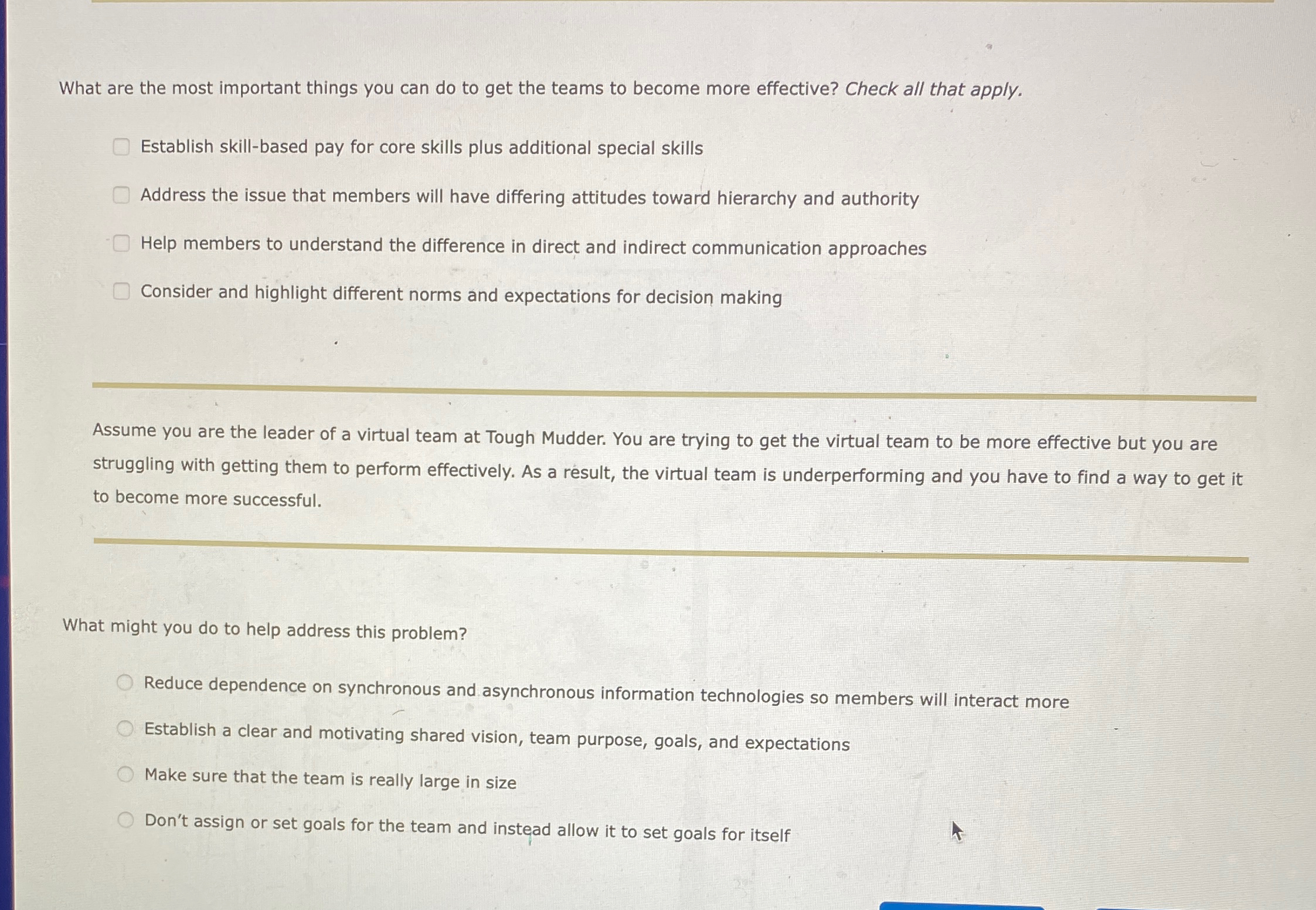  What are the most important things you can do to get