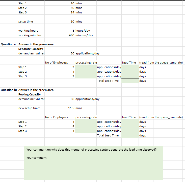  Your comment on why does this merger of processing centers generate