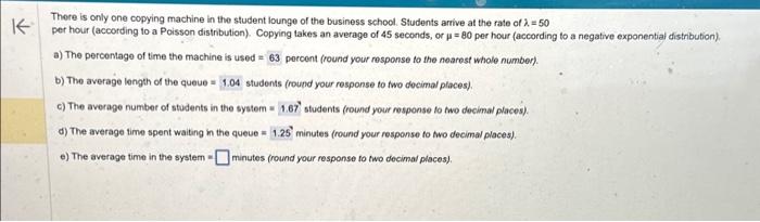  Pls solve for part e K There is only one copying