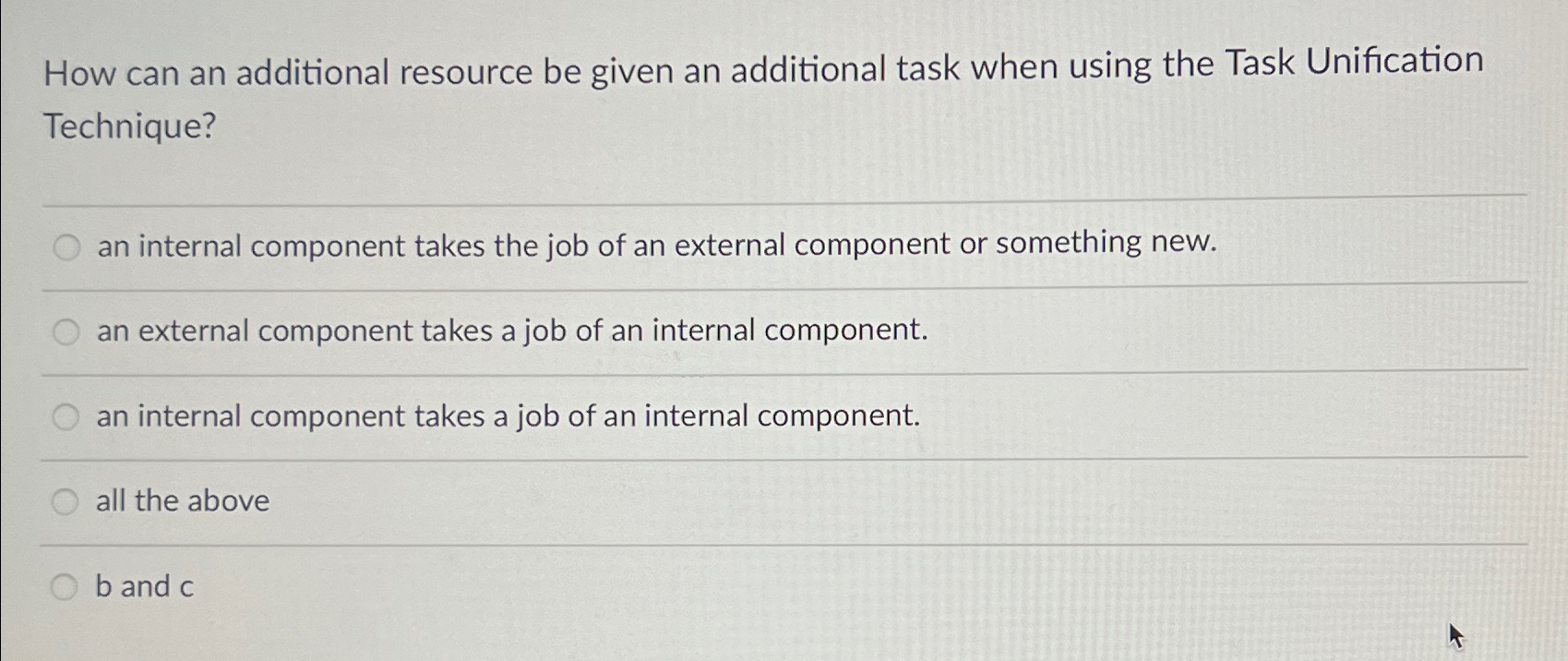  How can an additional resource be given an additional task when
