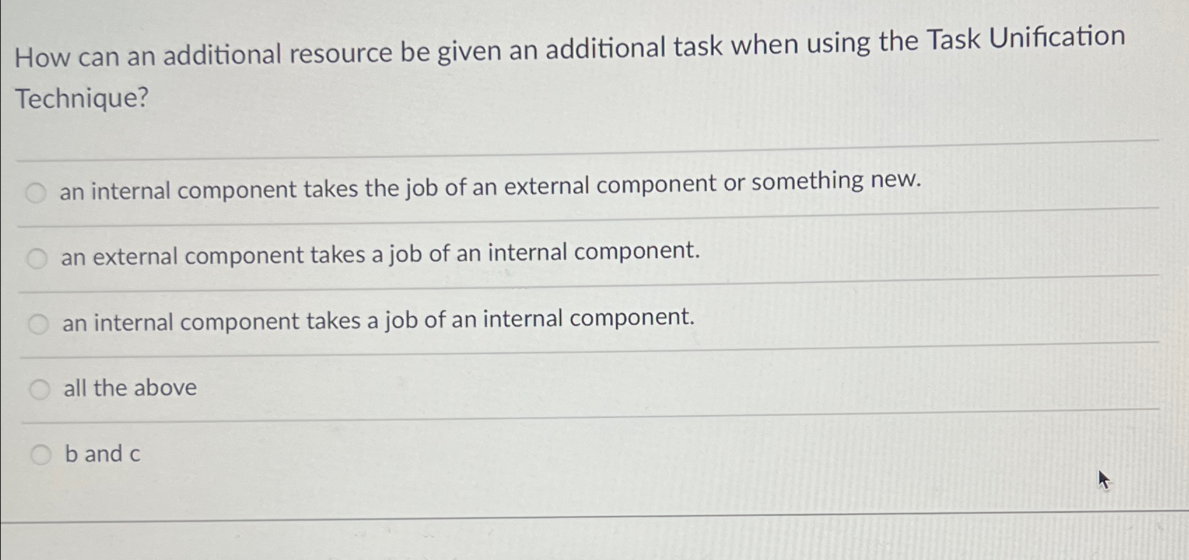  How can an additional resource be given an additional task when