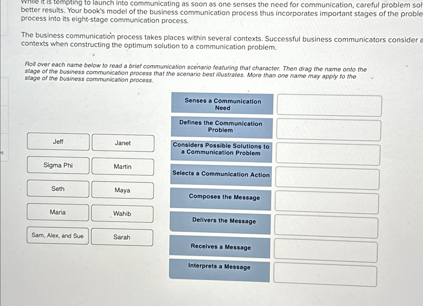 While it is tempting to launch into communicating as soon as