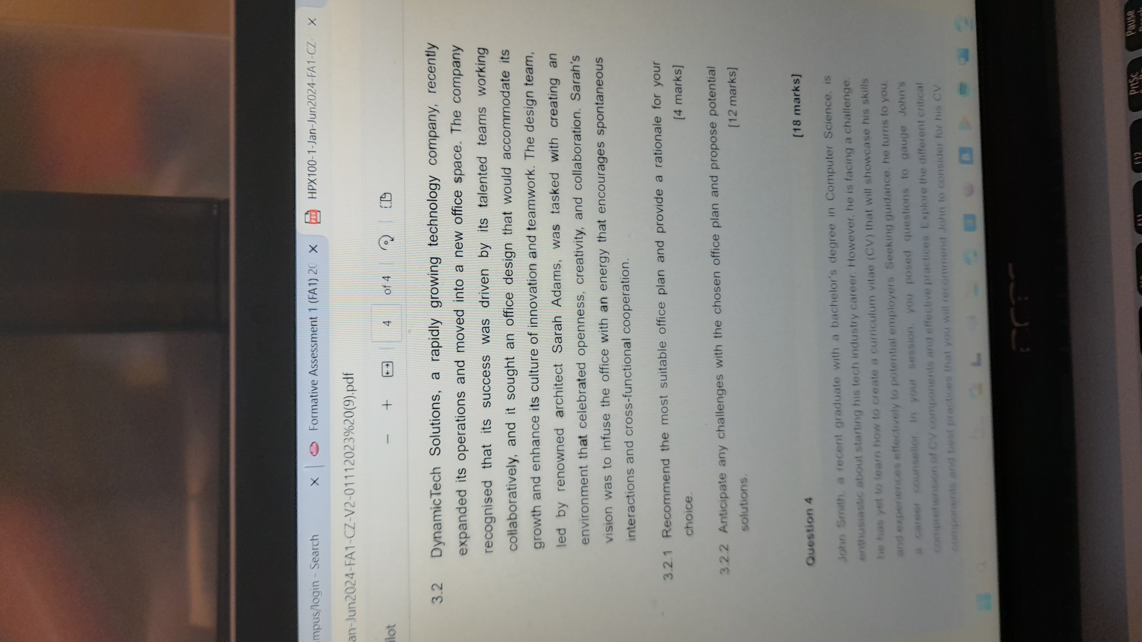  3.2 DynamicTech Solutions, a rapidly growing technology company, recently expanded its