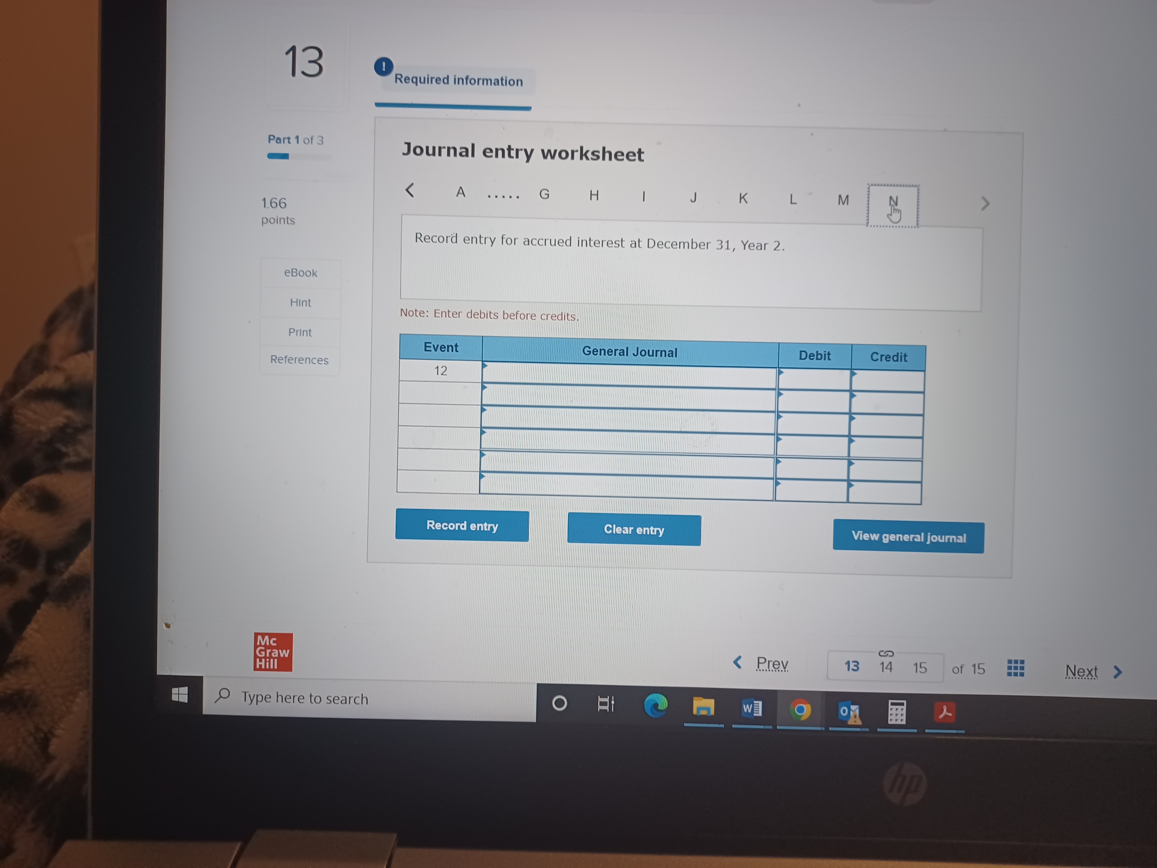 8. A cash payment of $46,430 was paid on accounts payable. 9.