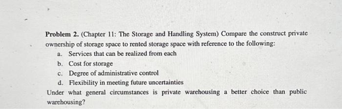 Service) A food company is attempting to set the customer service level