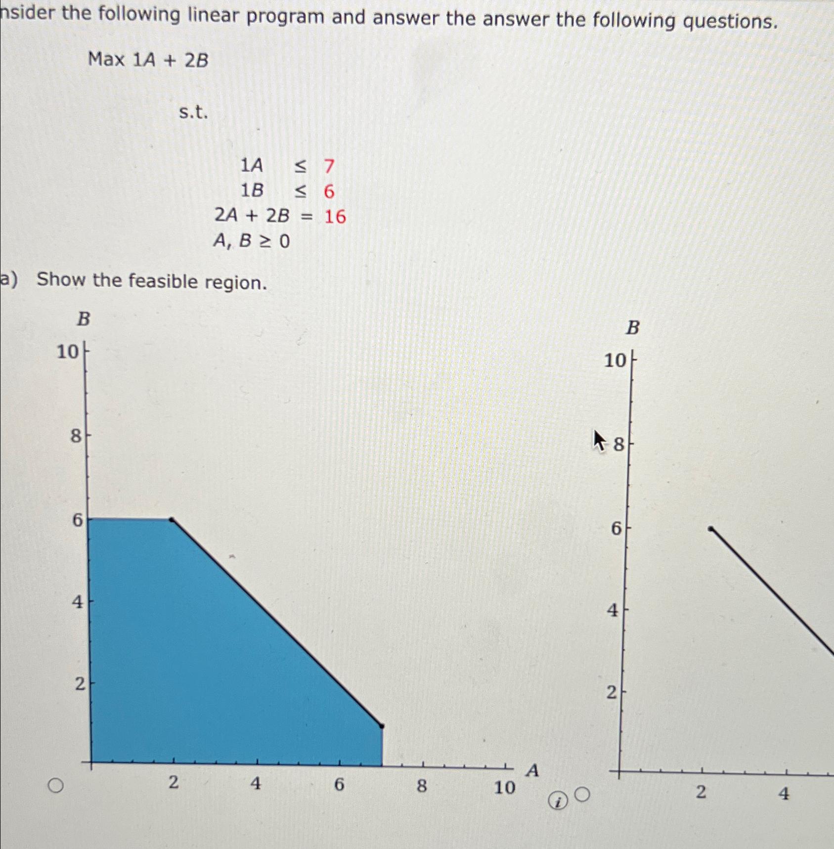  nsider the following linear program and answer the answer the following