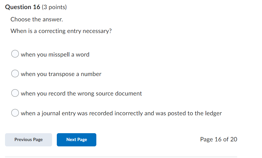 3 Of 5 Question 4 (1 point) Choose the answer. The first
