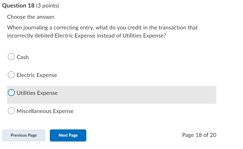 in the revenue division of the general ledger (3' that the account