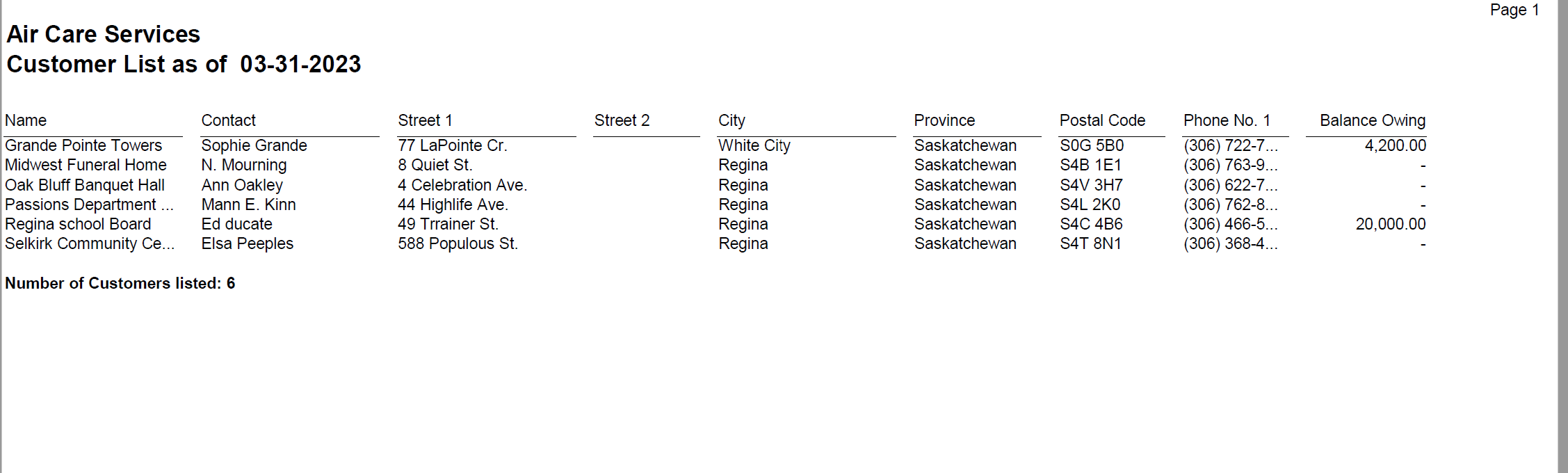 entering journal transactions enter postdated transactions COM PANY INFORMATION Company Profile it