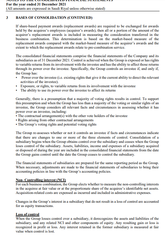 applied the IFRS 10 ( consolidated financial statement ) in their financial