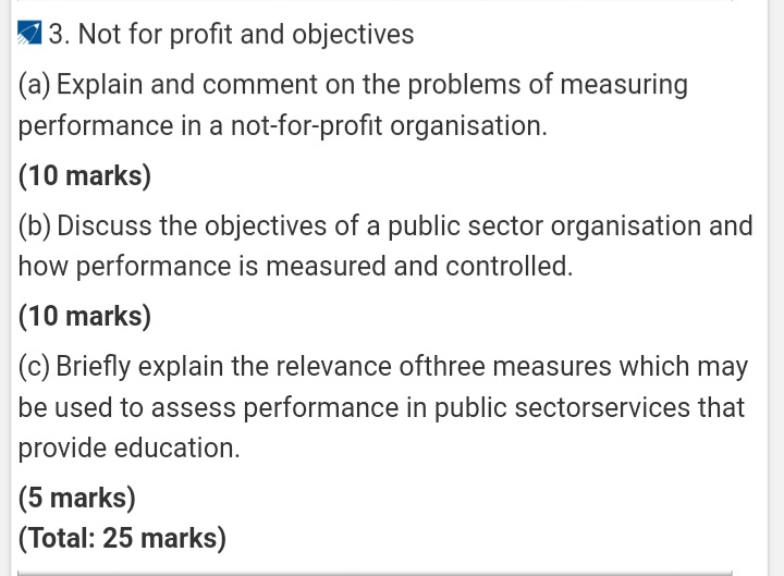 marks) (b) Discuss your ndings in each section of (b) above and