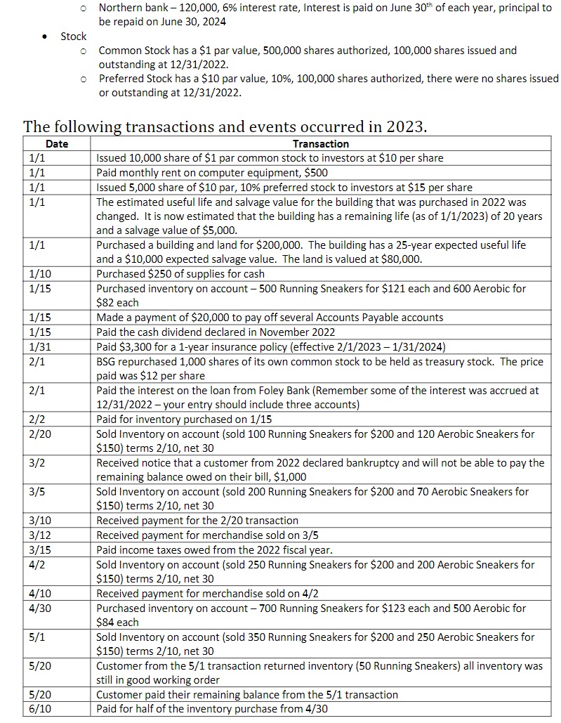I'm needing help all with preparing journal entries to record the information,