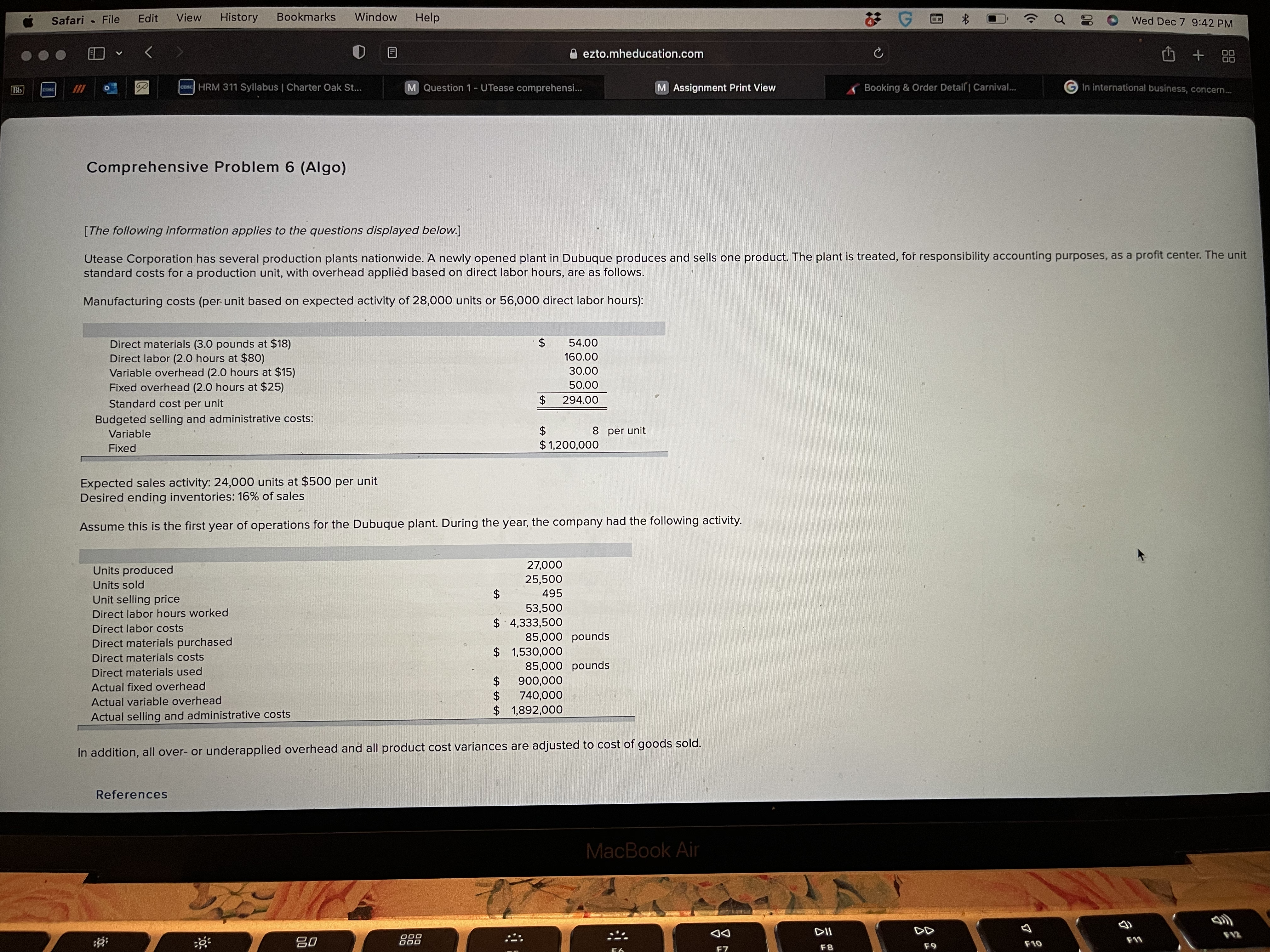 question by entering your answers in the tabs below. eBook Req E1